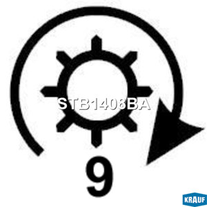 Изображение 3, STB1408BA Стартер FORD Focus 2 (08-11), C-Max (03-11) KRAUF