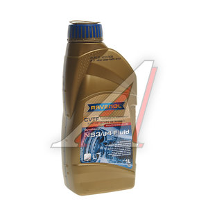 Изображение 1, 4014835803732 Масло трансмиссионное CVTF NS3/J4 Fluid 1л RAVENOL