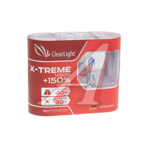 Изображение 1, MLH1XTV150 Лампа 12V H1 55W +150% бокс (2шт.) X-treme Vision CLEARLIGHT