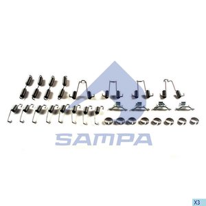 Изображение 2, 070.572 Ремкомплект BPW ECO колодок тормозных SAMPA