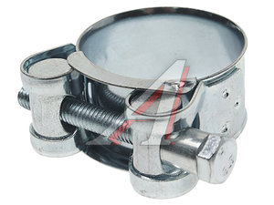 Изображение 1, 307GR032 Хомут силовой d=032-035 (33) оцинкованная сталь W1 KIT++