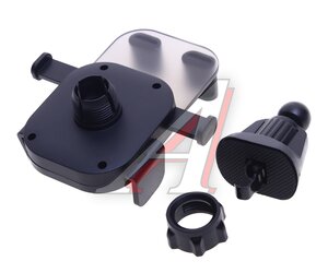 Изображение 2, HT-731V26-B Держатель телефона на дефлектор черный WIIIX