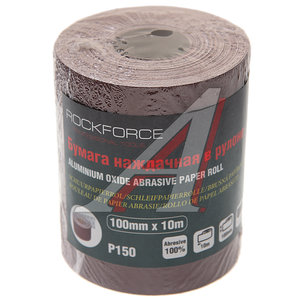 Изображение 1, RF-SR4150A Бумага наждачная P-150 100ммх10м рулон ROCKFORCE