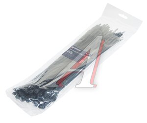 Изображение 1, GRE-010-0023 Хомут-стяжка 300х4.8 пластик черный (100шт.) GRISARD ELECTRIC