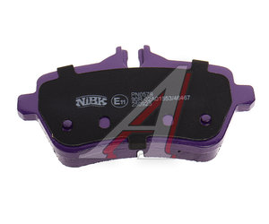Изображение 5, PN0579 Колодки тормозные MERCEDES SL (R231) (12-) задние (4шт.) NIBK
