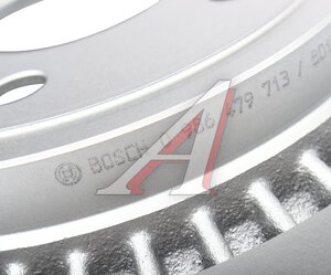 Изображение 5, 0986479713 Диск тормозной VOLVO XC60 (08-) задний (1шт.) BOSCH