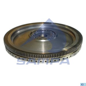 Изображение 1, 051.318-01 Маховик DAF CF75, CF85, XF95, XF105 d=430мм SAMPA