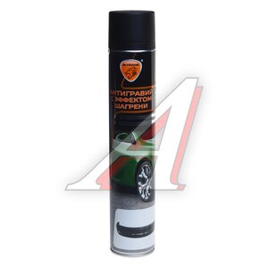 Изображение 1, EL-0216.34 Антигравий черный аэрозоль 1л с эффектом шагрени ЭЛТРАНС