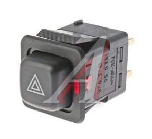 Изображение 1, 376.3710-05.03М Выключатель кнопка аварийной сигнализации 12V АВАР