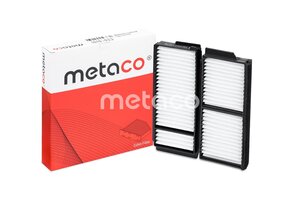 Изображение 5, 1010023 Фильтр воздушный салона MAZDA 3 (03-08), 5 (05-) (2шт.) METACO