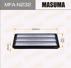 Изображение 3, MFA-N232 Фильтр воздушный NISSAN INFINITI MASUMA