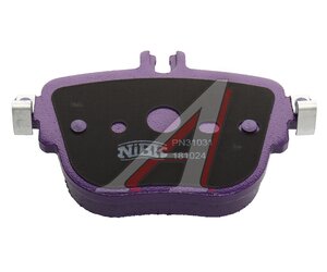 Изображение 4, PN31031 Колодки тормозные MERCEDES CLS (17-) задние (4шт.) NIBK