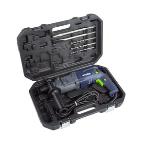 Изображение 2, AH1050 Перфоратор 1050Вт 2.6Дж (кейс, набор буров) AYGER