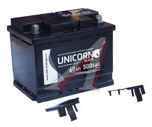 Изображение 3, 6СТ60(1) Аккумулятор UNICORN Black 60А/ч