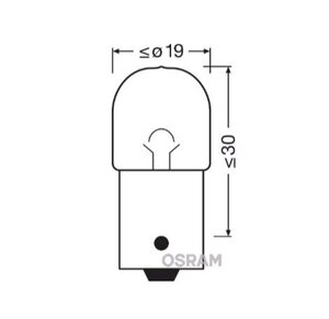 Изображение 6, 5627CLC Лампа 24V R5W BA15s OSRAM