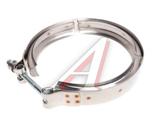 Изображение 2, DZ9X259544001-MX Хомут SHACMAN SHAANXI X3000, X6000 глушителя D=150мм MOVELEX