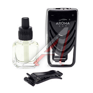Изображение 1, 92313 Ароматизатор на дефлектор жидкостный (блэк) "Speed" AROMA CAR