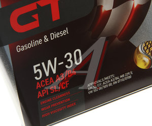 Изображение 2, 322627 Масло моторное GT A3/B4 5W30 синт.4+1л ROLF