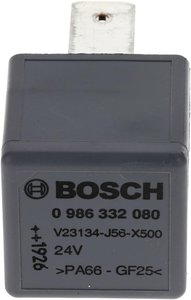 Изображение 3, 0986332080 Реле DAF SCANIA VOLVO универсальное BOSCH