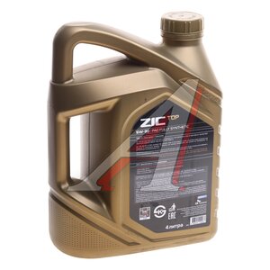 Изображение 2, 162681 Масло моторное ZIC TOP SL/CF/A3/B4 5W30 синт.4л ZIC
