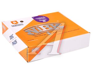 Изображение 5, PN0451 Колодки тормозные VOLVO RENAULT дисковые (249x110x29мм) (4шт.) с р/к NIBK