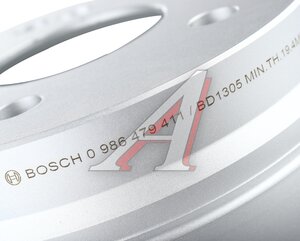 Изображение 5, 0986479411 Диск тормозной MERCEDES C (W204) (07-) задний (1шт.) BOSCH
