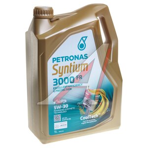 Изображение 1, 70260M12EU Масло моторное PETRONAS 3000 FR A5/B5 5W30 синт.5л SYNTIUM