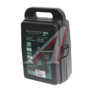 Изображение 3, RF-T90204S-EURO Домкрат бутылочный 2т 150-278мм с клапаном в кейсе ROCKFORCE