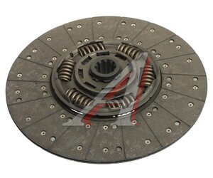 Изображение 1, ТМ430 130 080 031 Диск сцепления МАЗ-5551 (430WGTZ, 1 3/4"-10N) (аналог SACHS) ТРАНСМАШ