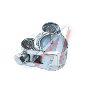 Изображение 1, W1-17-19-S Хомут силовой d=017-019 (18) оцинкованная сталь W1 TECHNIK
