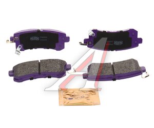 Изображение 2, PN0554 Колодки тормозные NISSAN Patrol (Y62) (10-) задние (4шт.) NIBK