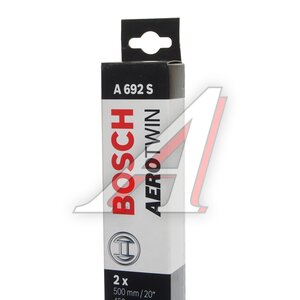 Изображение 5, 3397007692 Щетка стеклоочистителя 500/450мм комплект BOSCH