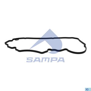 Изображение 2, 207.208 Прокладка MERCEDES дв.OM501A, LA крышки двигателя передней SAMPA