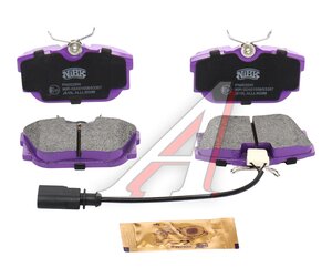 Изображение 2, PN0035W Колодки тормозные VW Sharan, T4 (00-) задние (4шт.) NIBK
