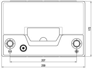 Изображение 4, 6СТ70(1) 57024 D26 Аккумулятор VOLTHOR Ultra 70А/ч