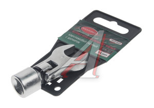 Изображение 2, RF-751314AF Ключ рожковый 14мм 3/8" шарнирный с держателем ROCKFORCE