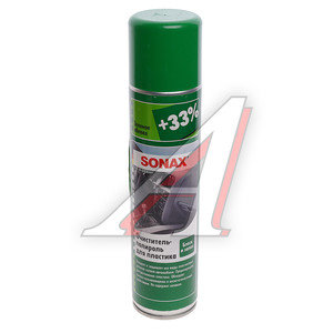Изображение 1, 344300 Полироль пластика яблоко 400мл SONAX
