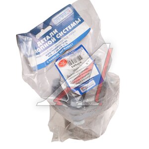 Изображение 5, 63FGP3 Фланец трубы глушителя d=63мм (прокладка, комплект крепежа, патрубки) треугольный TRANSMASTER