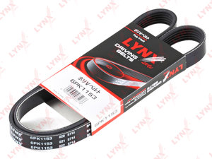 Изображение 1, 6PK1153 Ремень приводной поликлиновой 6PK1153 LYNX
