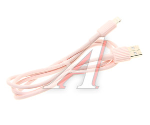 Изображение 1, NB156 Pink Кабель iPhone (5-) 1м розовый XO