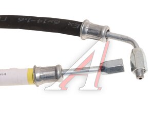 Изображение 2, 00-00000148 Шланг КАМАЗ межосевого дифференциала (гнутый) МБС L=500мм МВК-АВТО