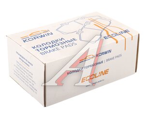 Изображение 5, KWBP0109E Колодки тормозные HAVAL H7 передние (4шт.) KORWIN