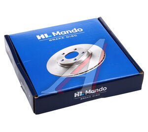 Изображение 5, MBC030163 Диск тормозной HYUNDAI Elantra (00-), Matrix передний (1шт.) MANDO