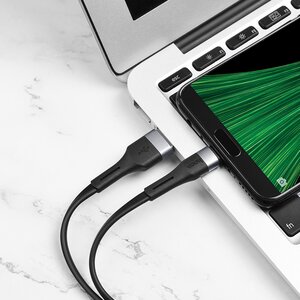 Изображение 2, X34 black Кабель micro USB 1м черный HOCO