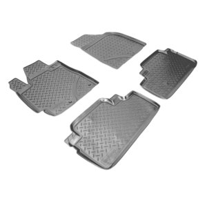 Изображение 1, NPL-Po-88-17 Коврик салона TOYOTA Highlander полиуретан NORPLAST