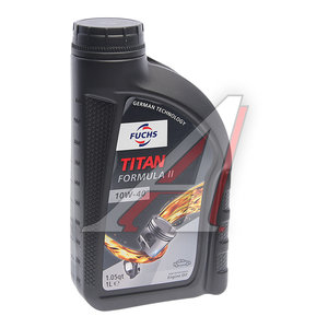 Изображение 1, 0059961007 Масло моторное TITAN Formula II 10W40 синт.1л FUCHS