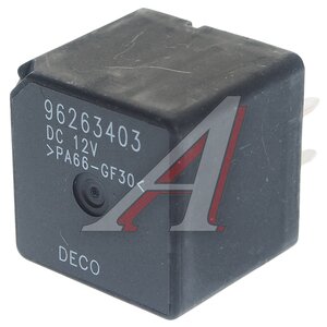 Изображение 1, 96263403 Реле CHEVROLET Aveo (03-08) вентилятора охлаждения OE