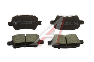 Изображение 1, NSP1CH02007 Колодки тормозные GAC GS3 задние керамические (4шт.) NSP