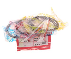 Изображение 2, 41002 0.50 Кольца поршневые DAEWOO d+0.50 комплект TPR