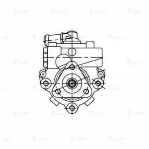 Изображение 4, LPS0301 Насос гидроусилителя ГАЗ-3302 дв.CUMMINS ISF 2.8 LUZAR